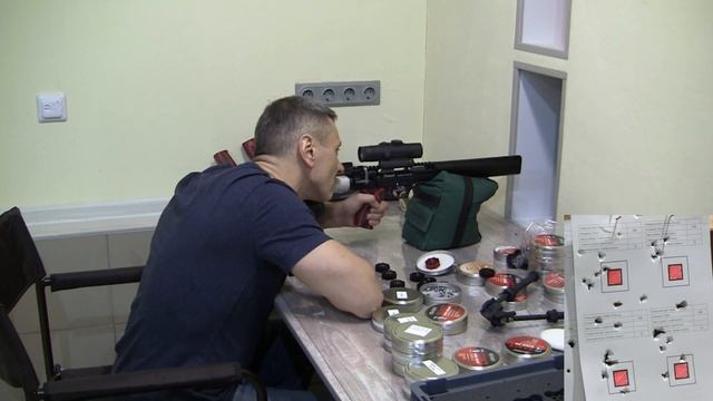 JSB Heades 30 test shooting at 100 yards смотреть онлайн