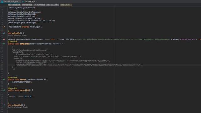 Bukkit Coding: Episode 49 - YouTube-API/HTTP/JSON смотреть онлайн