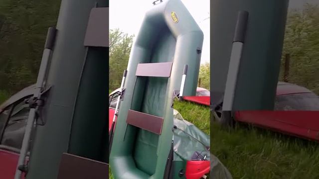 бюджетная лодка ПВХ размер 2.80 полноценная двушка! смотреть онлайн