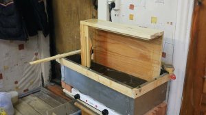 Обработка доньев горячим воском