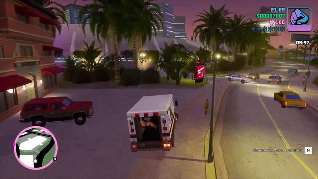 GTA VICE CITY - The Definitive Edition - пошаговое прохождение на 100 процентов - шаг 1 - скорая смотреть онлайн