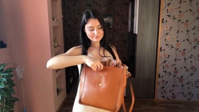 СУМКА ИЗ НАТУРАЛЬНОЙ КОЖИ С ALIEXPRESS смотреть онлайн