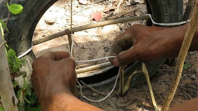 Easy Snake Trap - Build A Python Snake Trap Using Motor Wheel And Rat Catch Python Snake At Jungle смотреть онлайн