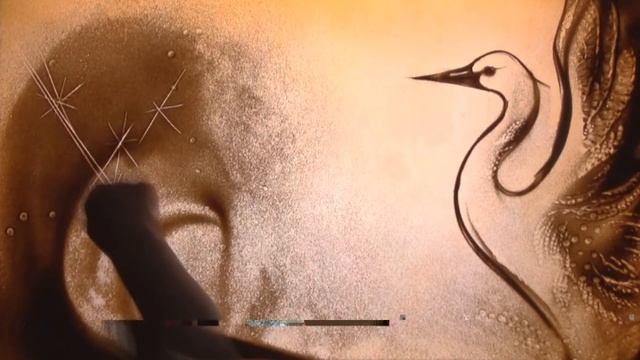 Юбилей свадьбы. Песочная анимация Елены Жемиря смотреть онлайн