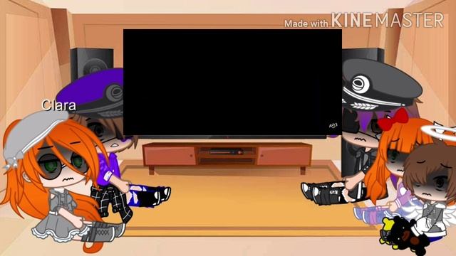 The Aftons Reacts to Everything Black Fnaf (Gacha club) смотреть онлайн