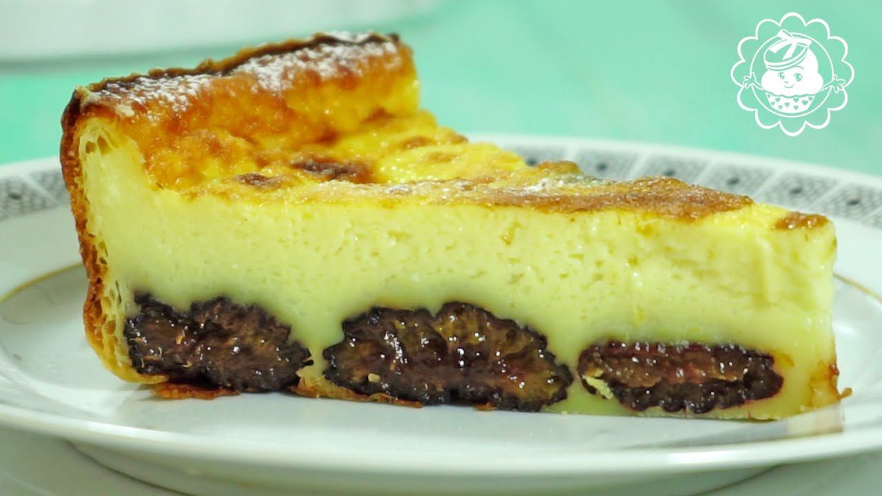 Без манки, без творога | Французская запеканка с черносливом | French casserole with prunes. смотреть онлайн