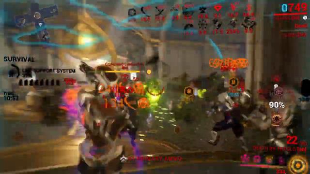 Warframe - Citrine The Sentient Wrath Combo - Circulus SP Solo #tryclo смотреть онлайн