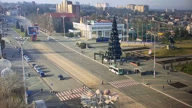 1.01.2023 год - Главная ёлка Тирасполя смотреть онлайн