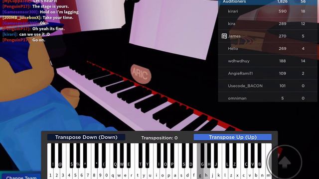 Playing ‘Deutschlandlied’ (National anthem of Germany) in Roblox Talent Show piano смотреть онлайн