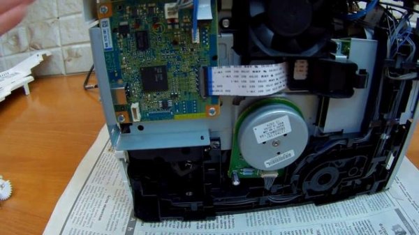 Xerox Phaser 6000B/6010.Ремонт. Восклицательный знак, один из вариантов его возникновения..