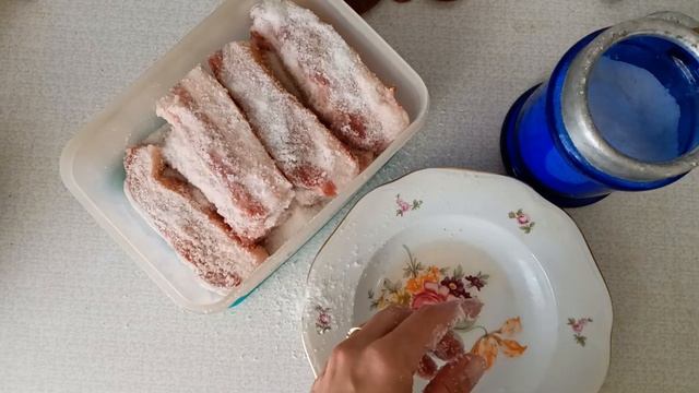 солёное сало (сухим посолом) по-домашнему смотреть онлайн