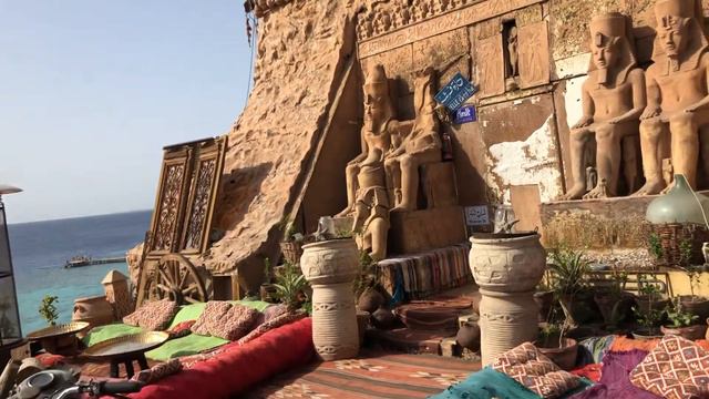 Club El Faraana Reef,Шикарный заход в море,Кафе-кальянная ФаршА!