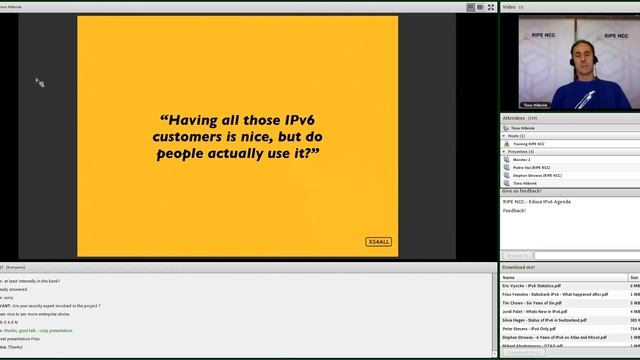 Session 4 - RIPE NCC::Educa - IPv6 Day - IPv6 Implementations смотреть онлайн