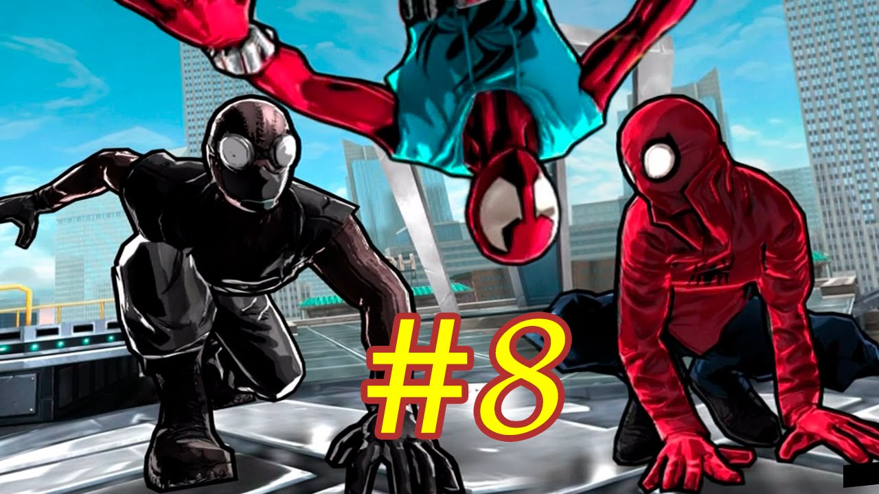 Spider-Man Unlimited играю #8 (мобильная версия) IOs