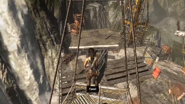 Tomb Raider (2013) Чуть Не Упал #11