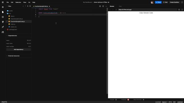 How to create a React Function Component in a nutshell смотреть онлайн