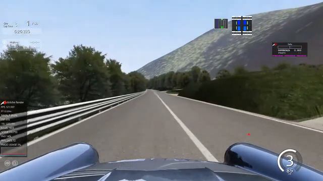 Assetto Corsa Mod: Ruf YellowBird Hillclimb Special on SP237Coste [ITA] - [60fps] смотреть онлайн