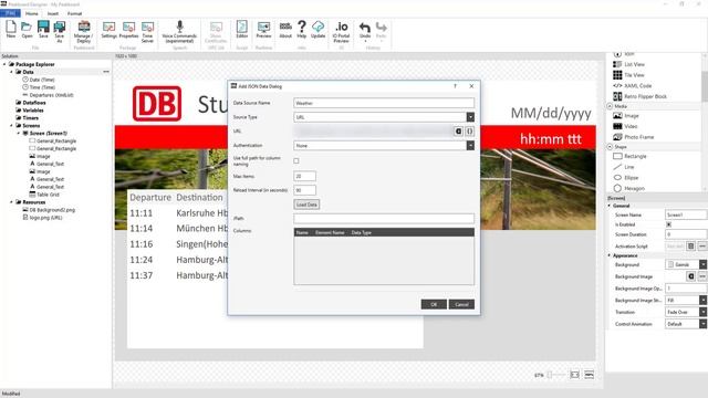 Peakboard | Visualize XML and JSON REST APIs смотреть онлайн