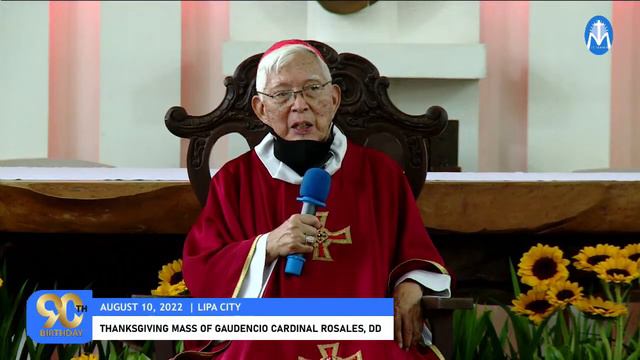 August 10, 2022 | Thanksgiving Mass of Gaudencio Cardinal Rosales, DD смотреть онлайн