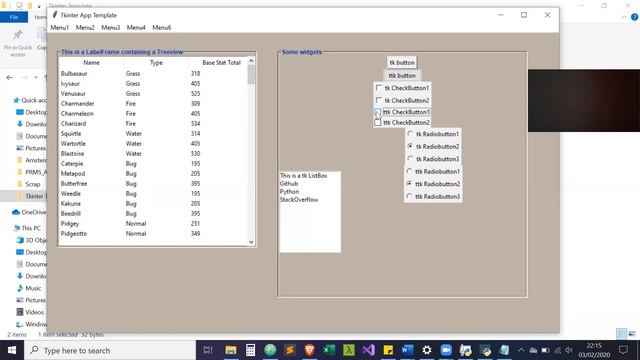 Tkinter GUI - Login, Register page and Template for multiple windows смотреть онлайн