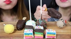 Асмр "сладости"еда