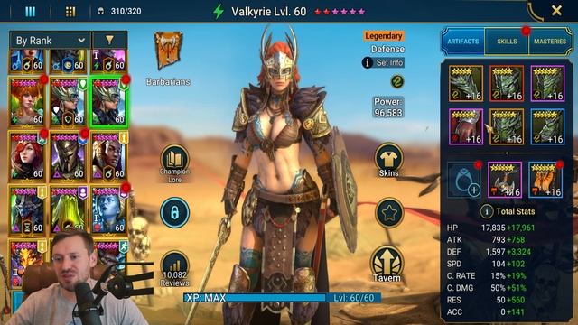 Unlock Valkyrie's Potential: 3 Builds for Arena and PvE :Raid Shadow Legends: смотреть онлайн