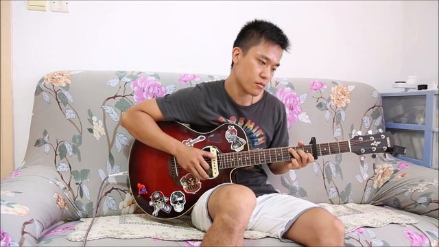(Aerosmith) - What Could Have Been Love fingerstyle guitar cover & tabs -CC Cheung - how to play смотреть онлайн