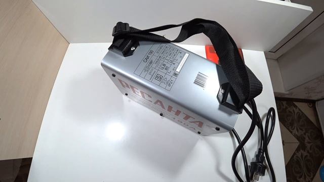 Сварочный аппарат инверторный РЕСАНТА САИ190, обзор смотреть онлайн