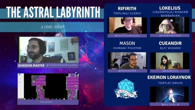 D&D ONESHOT! The Astral Labyrinth смотреть онлайн