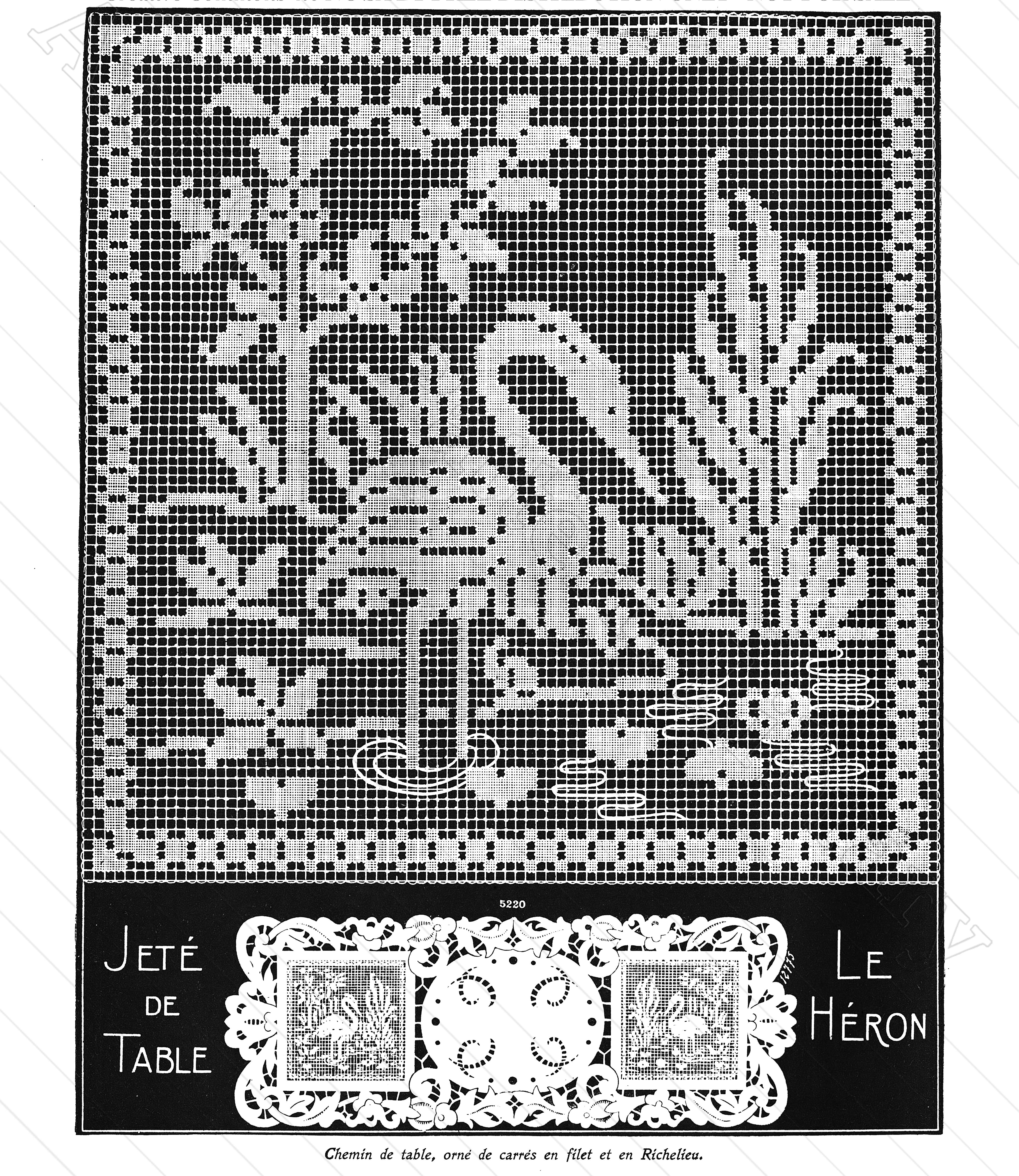 Старинные схемы для рукоделия, вязания. Подборка №11. смотреть онлайн