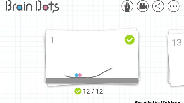 Играем в разные с игры - Brain Dots