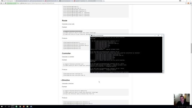 JS Web apps - Angularjs - Build a first route from scratch смотреть онлайн