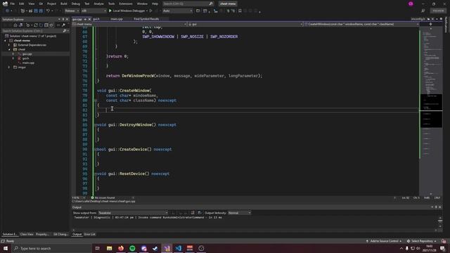 MAKE A PROPER MENU WITH IMGUI смотреть онлайн