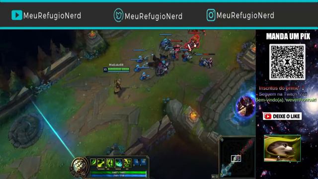JOGANDO LEAGUE OF LEGENDS PELA PRIMEIRA VEZ NO LINUX! | MEU REFÚGIO NERD смотреть онлайн