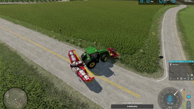 FS22🌲Elmcreek🌲Эпизод 12🌲Заготовка сена. Спасаем ситуацию с животноводством смотреть онлайн