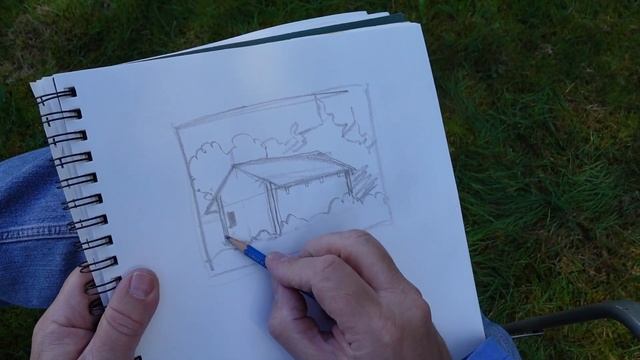 Easy Value Sketch (chicken coop) смотреть онлайн