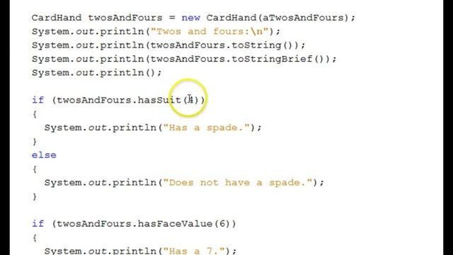Java Creating Classes Card Game Part 3: CardHand смотреть онлайн