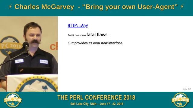 LIGHTNING TALK: Charles McGarvey - "Bring Your Own User-Agent" смотреть онлайн