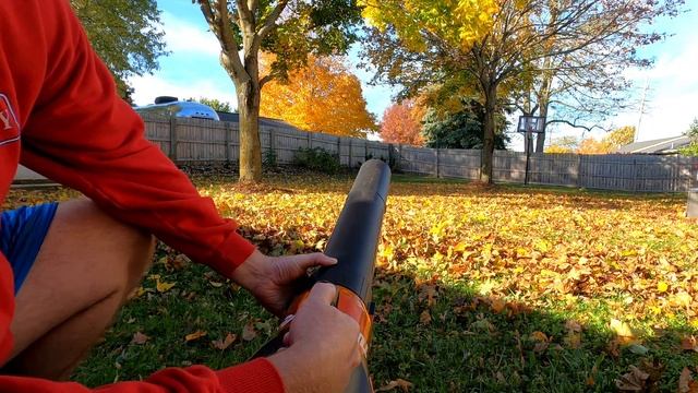WORX Power Share 40v Cordless Leaf Blower WG584 Review worx leafblower