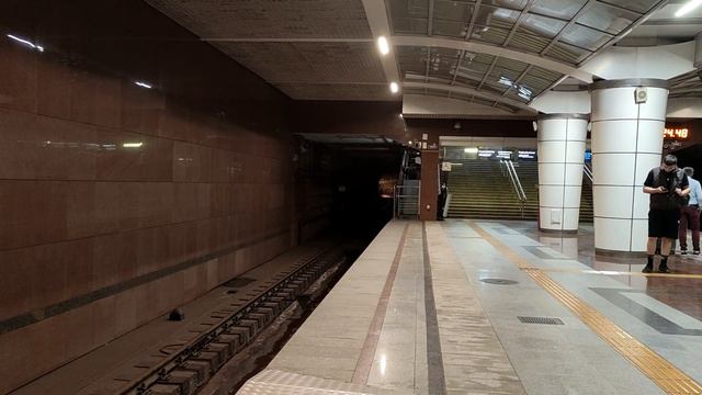 Новинка на канале! Метропоезд 81-553.1/554.1 "Казань" | Северный вокзал (Төньяк вокзал) смотреть онлайн