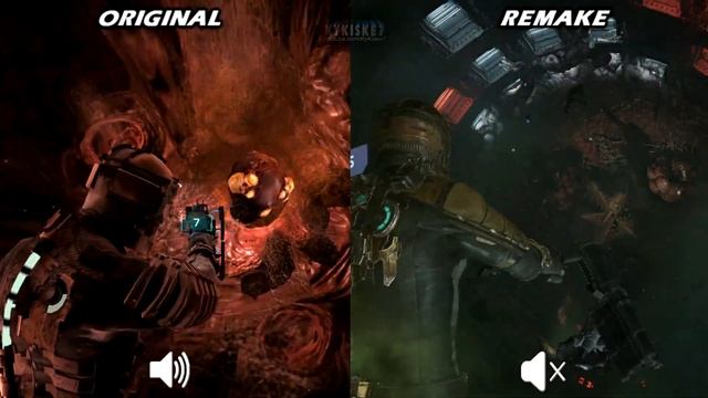 Dead Space Remake Vs Original comparison - Leviathan BOSS Fight - 4K 60fps | No Damage смотреть онлайн