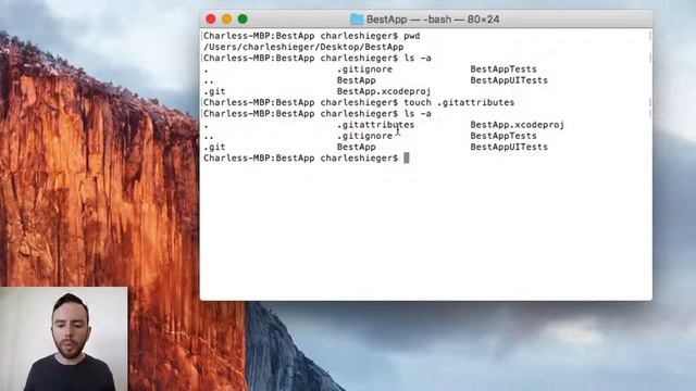 Using Git with Terminal Pt 3 Add gitattributes смотреть онлайн