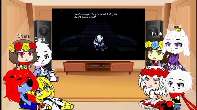 UNDERTALE and Chione react to "UnderTale: Icebound" | Read Description | 8.08k subscribers special! смотреть онлайн