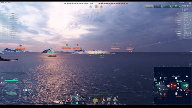 УНИВЕРСАЛЬНЫЙ ПРЕМ ЗА УГОЛЬ - ЭСМИНЕЦ Z-44 World of Warships смотреть онлайн