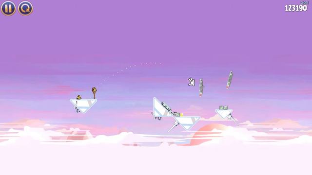 Angry Birds Star Wars Cloud City Level 4-1 High Score 143k смотреть онлайн