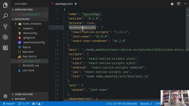 React Native Tutorial - Getting Started #4 - Create React Native App Folder Structure смотреть онлайн