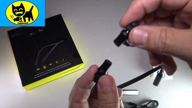 MAXGADGET Bluetooth Headphones, Wireless Neckband Bluetooth Headsets смотреть онлайн