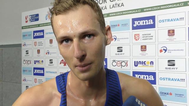 Filip Sasínek po míli na Czech Indoor Gala 2023 смотреть онлайн