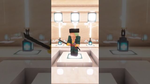 КЛИНКИ ЗОРО ВАН ПИС МАЙНКРАФТ РЕСУРСПАК | ZORO SWORDS ONE PIECE MINECRAFT RESOURCESPACK #shorts смотреть онлайн