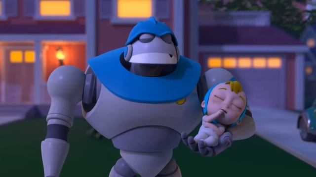 Daniel the Baby Superhero Saves the Day | Baby Daniel and ARPO The Robot | Funny Cartoons for Kids смотреть онлайн